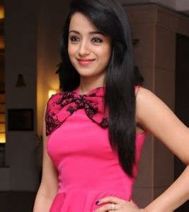 trisha height wikipedia